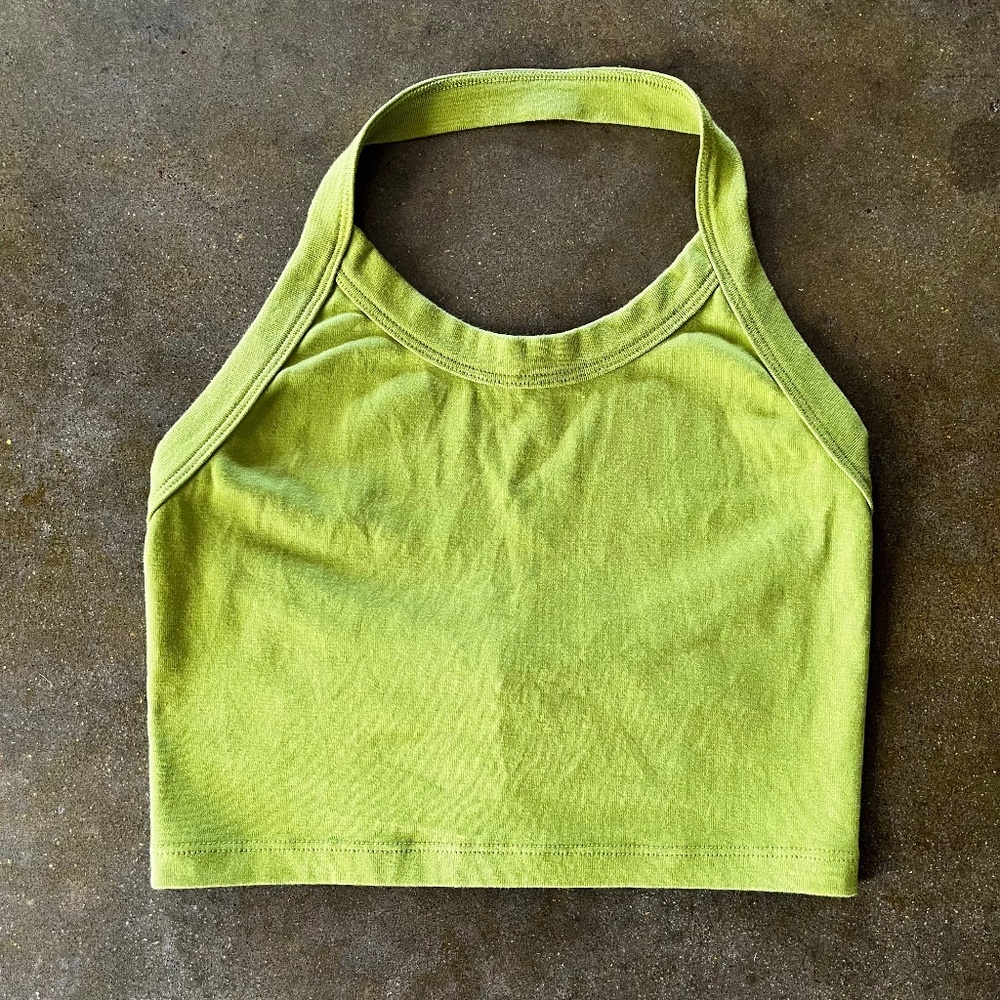 Big Bud Press Halter Top Gross Green XXS